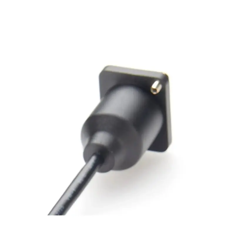 A42Z-10Gbps USB C Panel Mount Adapter USB3.1 Type C Female To Female Cable D-Typel/XLR Panel Mount USB C Extension Cable 20Cm - view 4