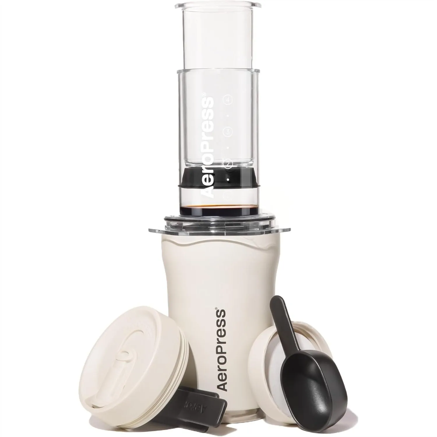 

AeroPress Go Plus Portable Coffee Maker Kit for Travel Camping & Office