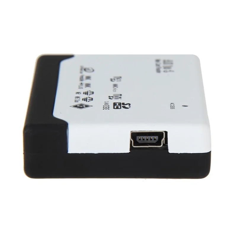 Card Reader USB2.0 Memory Card Reader Fast Data Transmission All In One Card Reader Support TF CF SD Mini SD MS XD