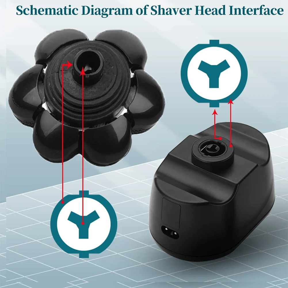 7D Electric Shaver Replacement Head Bald Replacement Shaver Blade Electric Shaver Head Shaver Replacement Blade