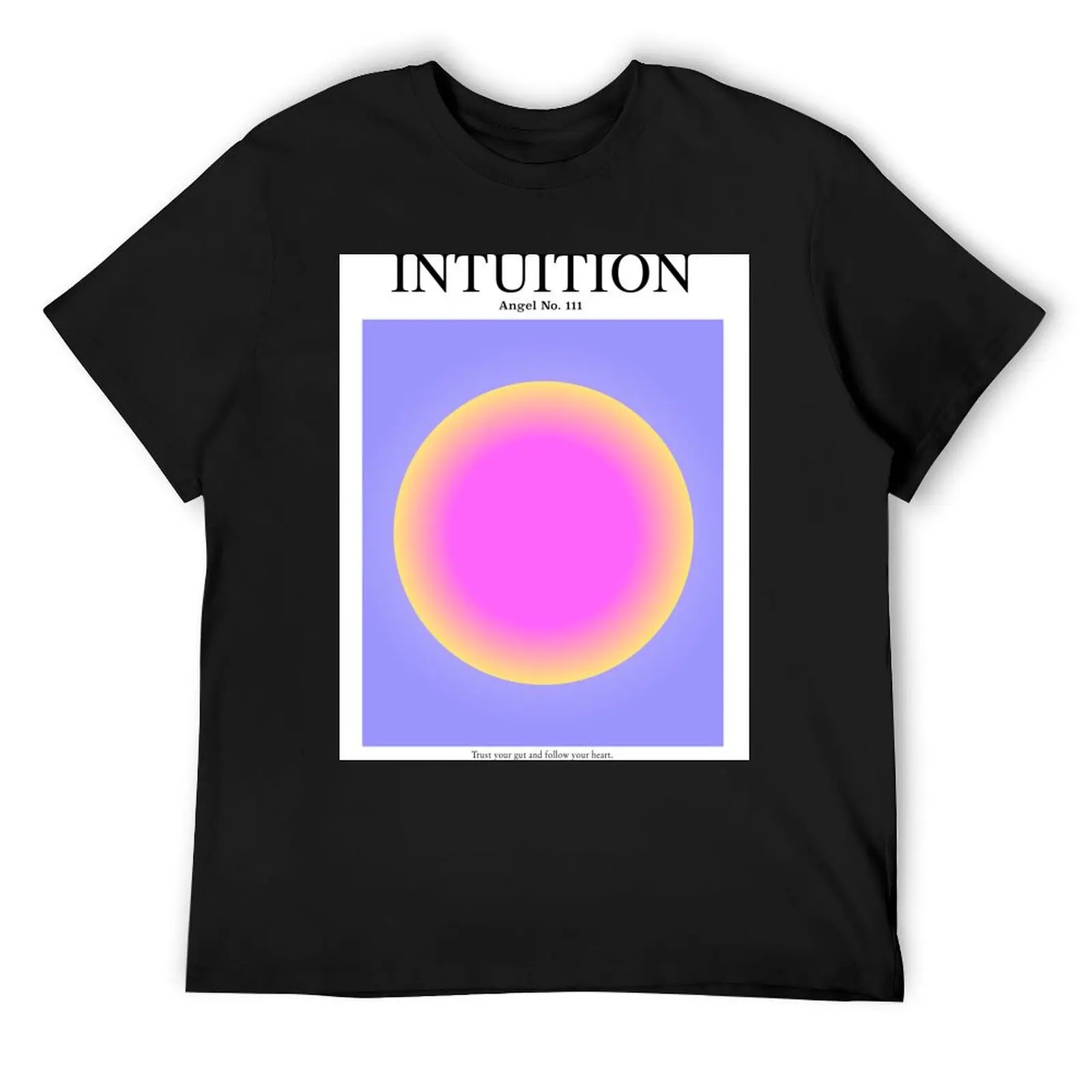 Gradient Angel Numbers: Angel Number 111 - Intuition (Purple & Pink) T-Shirt anime t shirts cheap stuff mens graphic t-shirts