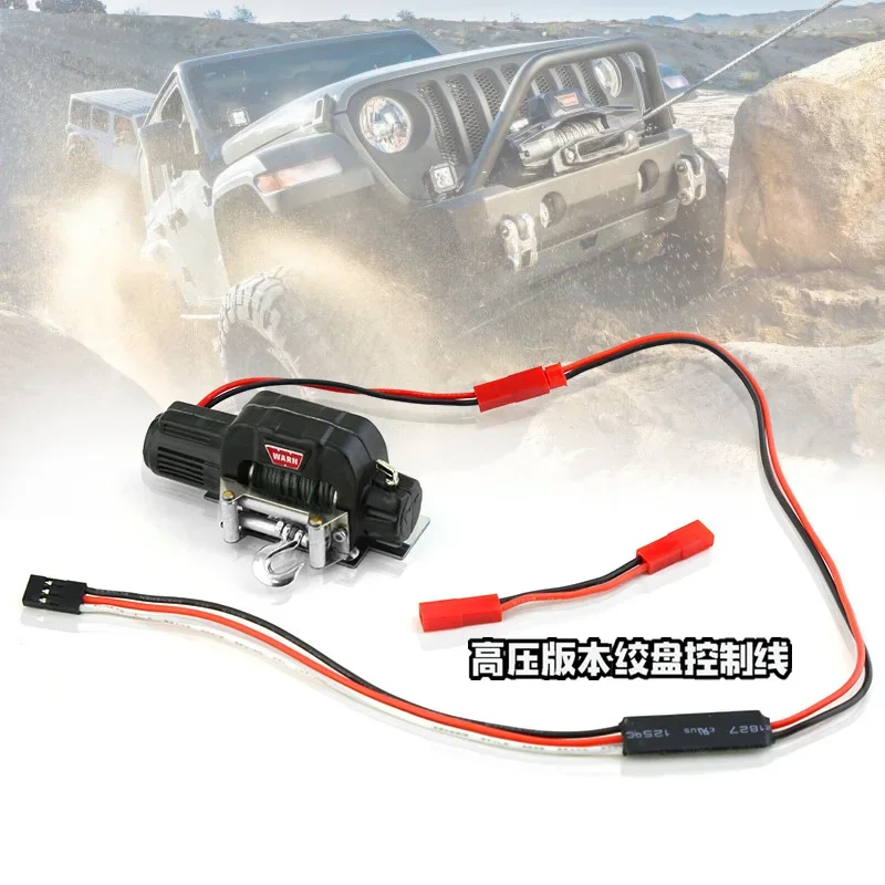 6V-11.1V RC Car Winch 3CH Trójkanałowy panel linii sterującej do 1/8 1/10 RC Crawler Car Axial SCX10 Traxxas TRX4 Tamiya MST