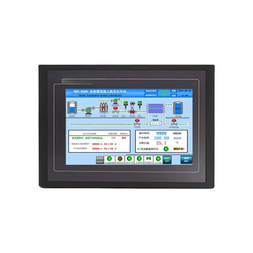 Jishentongchuang RO Process Control System OEM Touch Screen 7 Inch Reverse Osmosis Program Controller with 1 Year Warranty