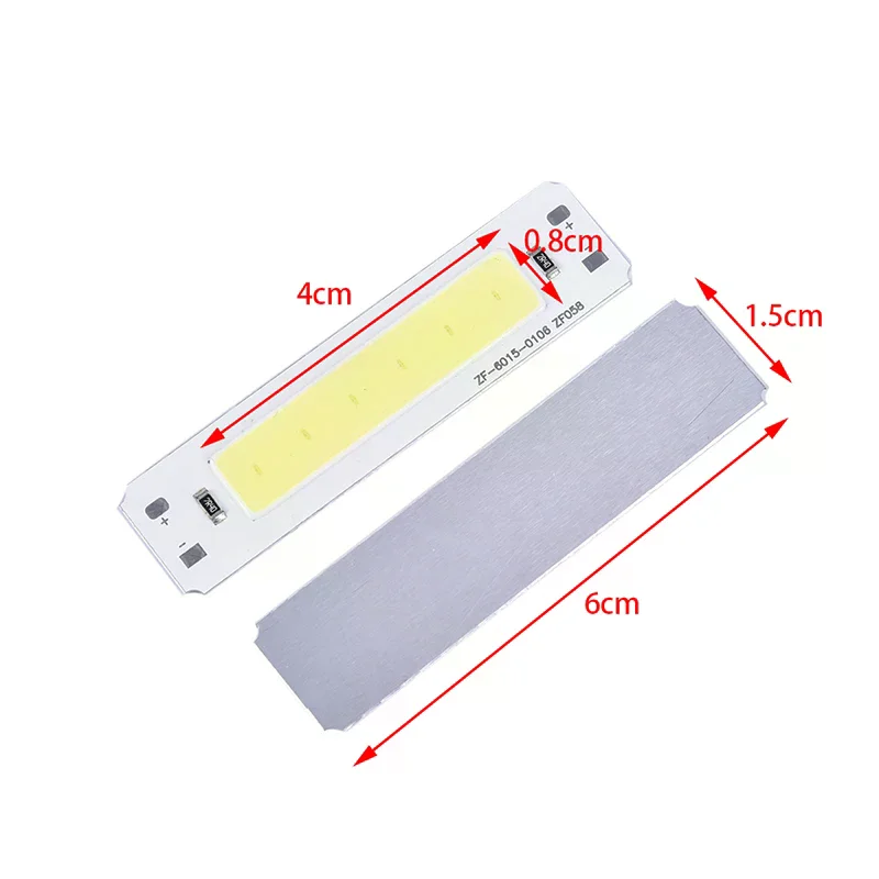 5V COB Chip Bar Light Source 2W Strip Light for DIY USB Table Lamp Panel DIY Craft Lighting