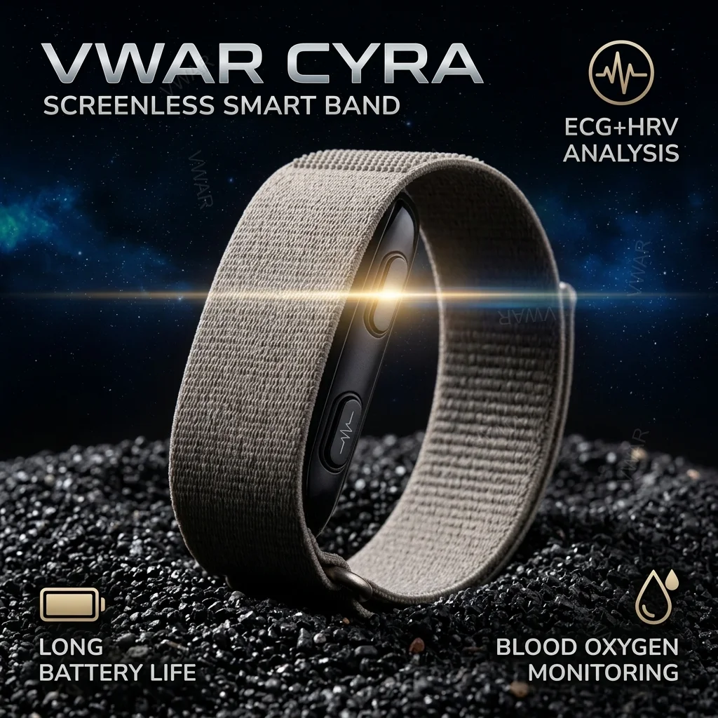 Fall Detection Watch - 2026 신형 VWAR CYRA 피트니스 트래커