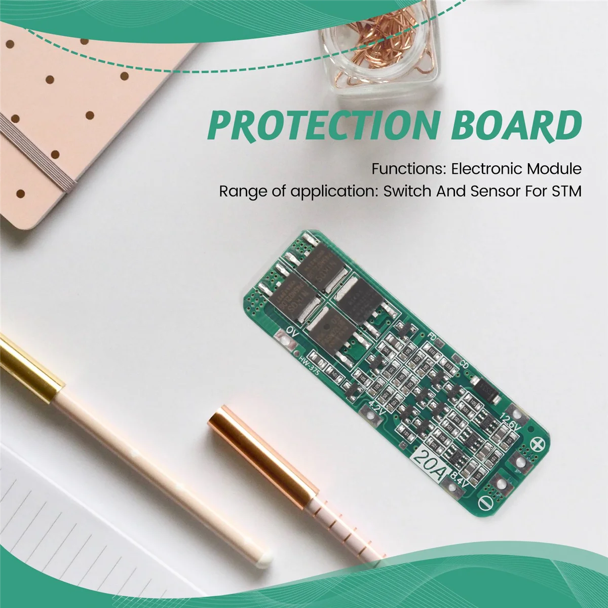 10 pz 3S 20A 18650 li-ion modulo caricabatteria al litio scheda di protezione PCB 11.1V 12V 12.6V modulo