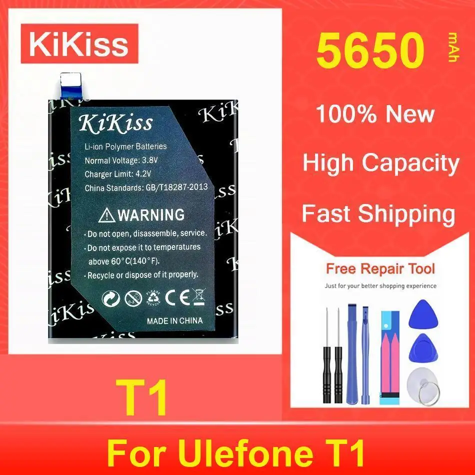 

Аккумулятор Kikiss 5650 мАч T1 для Ulefone