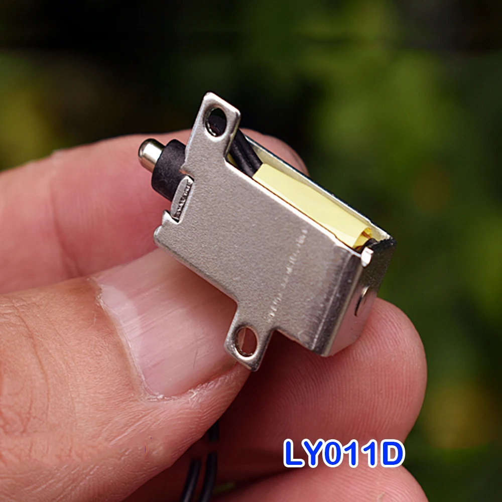 Instrument Equipment Sharing Power Bank Micro Electric Control Lock DC 2.4V 3V 3.7V Frame Type Electromagnetic Lock Stroke 2.5MM