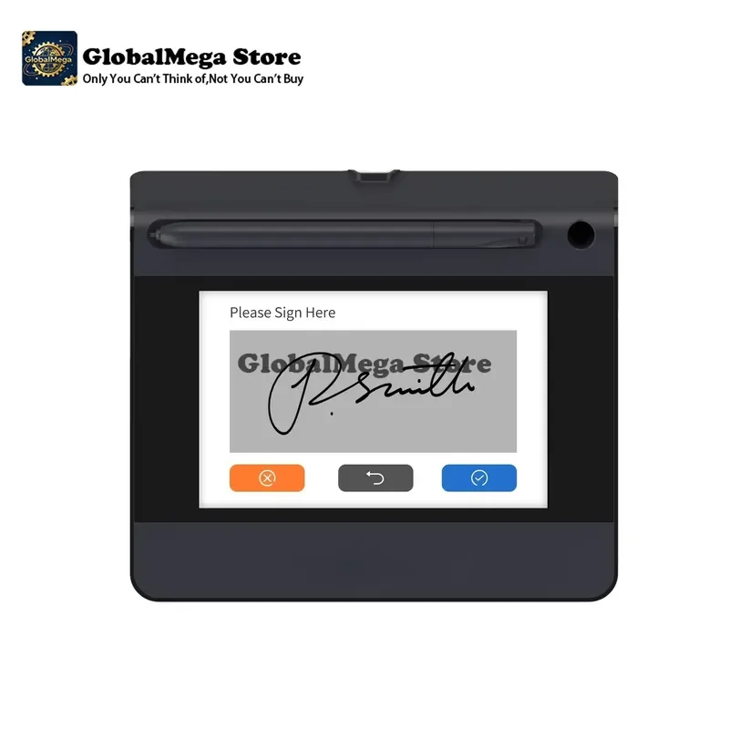 2026 Latest Electronic Signature Pad for STU-540 Compatible with Windows Android iOS USB Touch Screen Digital Signing