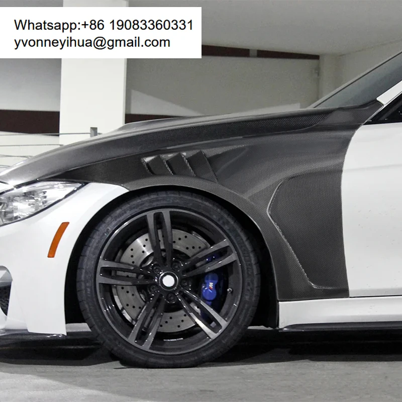 

Car Front Side Carbon Fiber Fenders For Bmw F80 M3 F82 M4 Carbon Fiber Front Fender