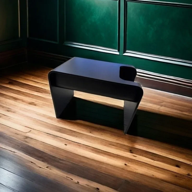 European Type C Coffee Table Cream Wabi-sabi Wind Sofa Side   Tea Small Apartment Bay Window,   Cabinet