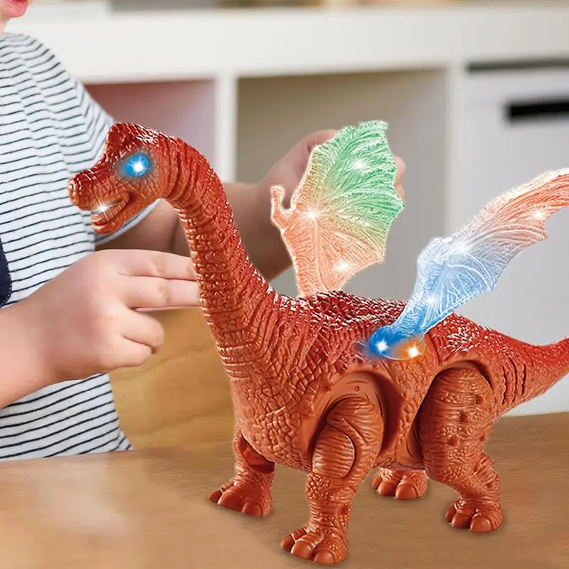 Figure di dinosauri per ragazze Giocattoli di dinosauro interattivi Figura per ragazzi Giocattoli di dinosauro di scienza educativa per ragazzi Ragazze Bambini