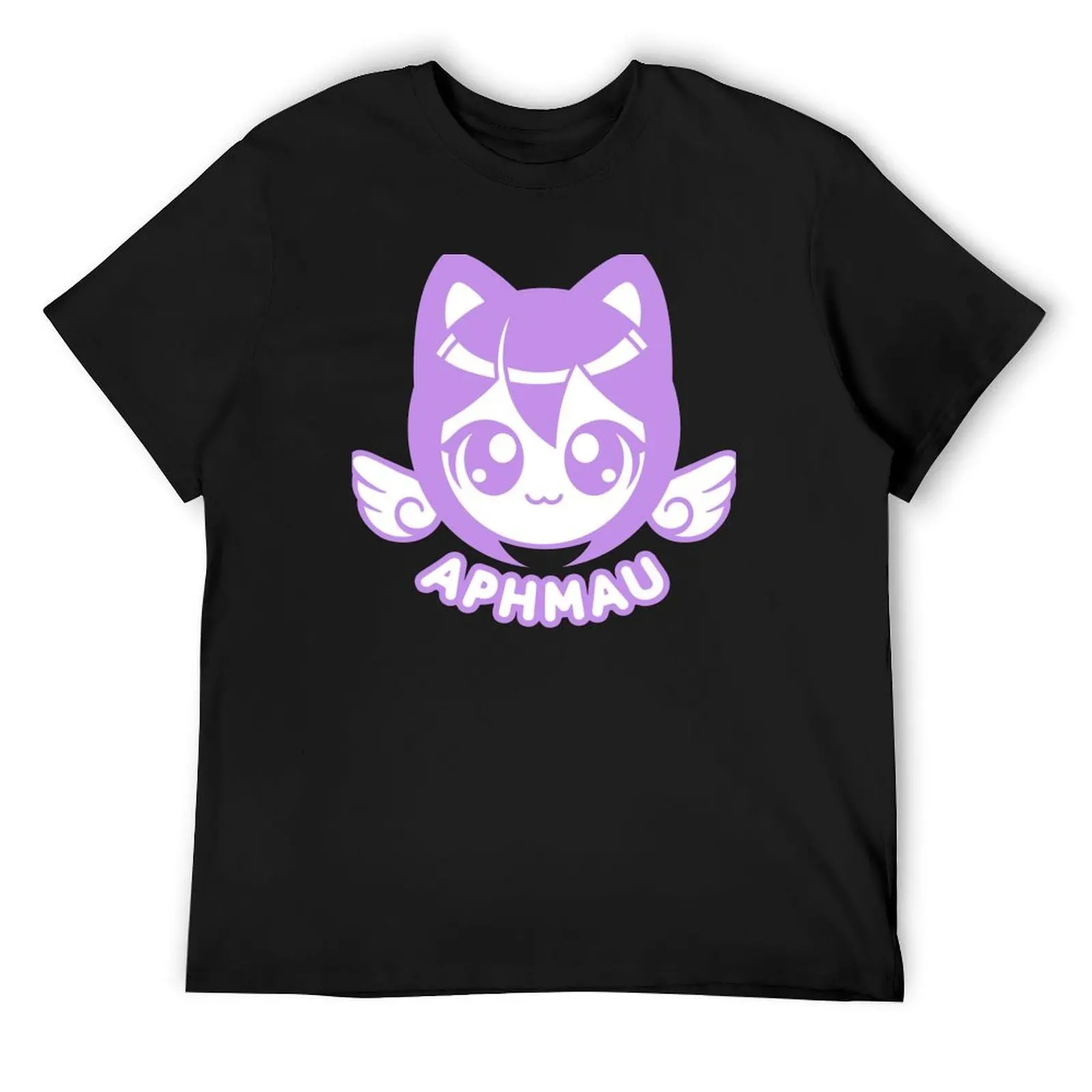 

Футболка aphmau merch aphmau, синяя арховая корейская модная быстросохнущая мужская дизайнерская футболка