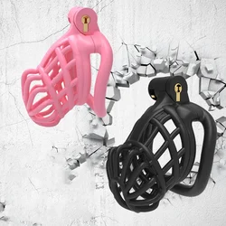 Cobra Chastity Cage 4 Size Rings Male Breathable Bondage Cock Cage Anti Cheating Abstinence Penis Lock Gay Adult Erotic Sex Shop