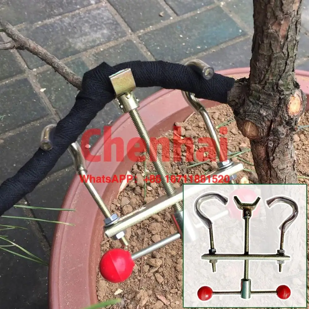 Imagem -02 - Bonsai Tree Branch Modulador Tronco Lopper Regulador Pruner Jardim Ferramenta Dispositivo Ajustador Bending Repair Str V7p0 Diy