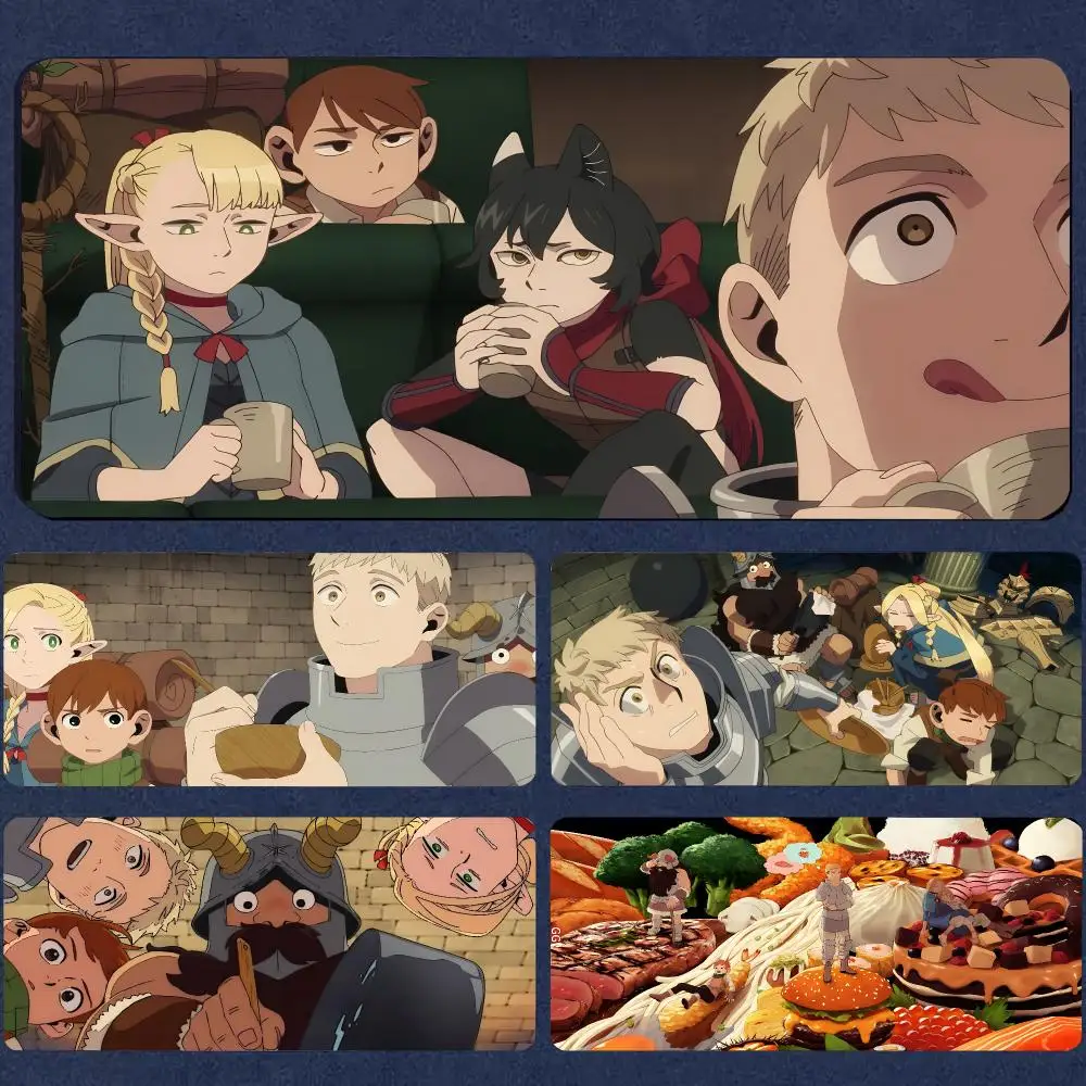 Delicious In Dungeon Mouse Pad Mousepad Large Gaming Mouse Pad LockEdge Thickened Computer Keyboard Table Desk Mat