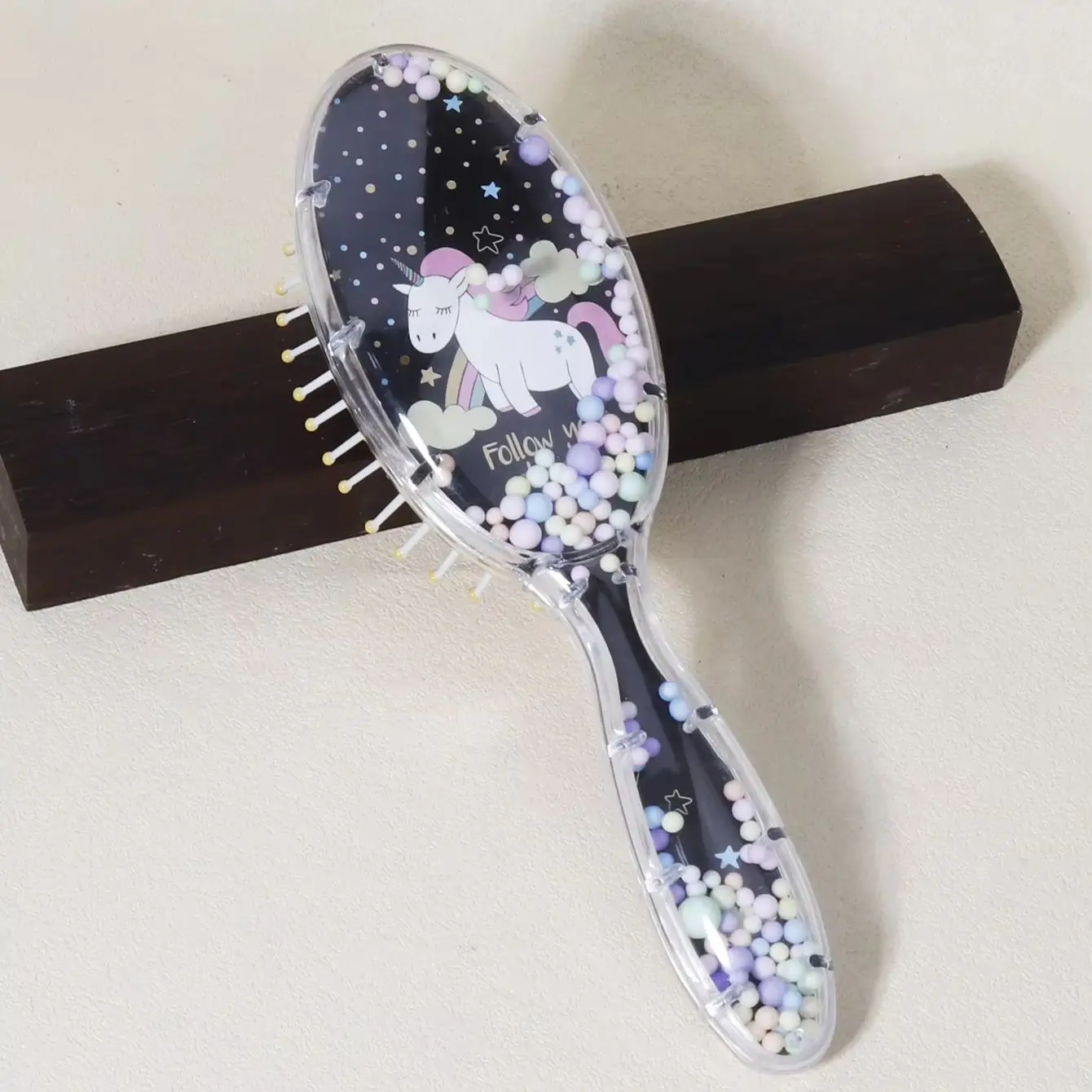 cute cartoon comb scalp massage air cushion hair brush women\'s hair comb portable tool Special for real hair wigs
