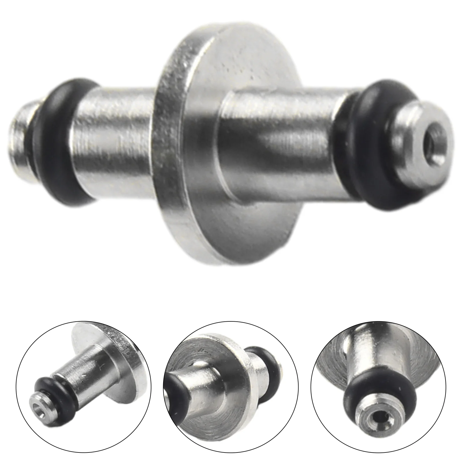 1pcs Scuba Diving High Pressure Hose T-End Air Spool Swivel HP Pin Gauge For SPG Gauges Computer With O-ring Diving Equipment
