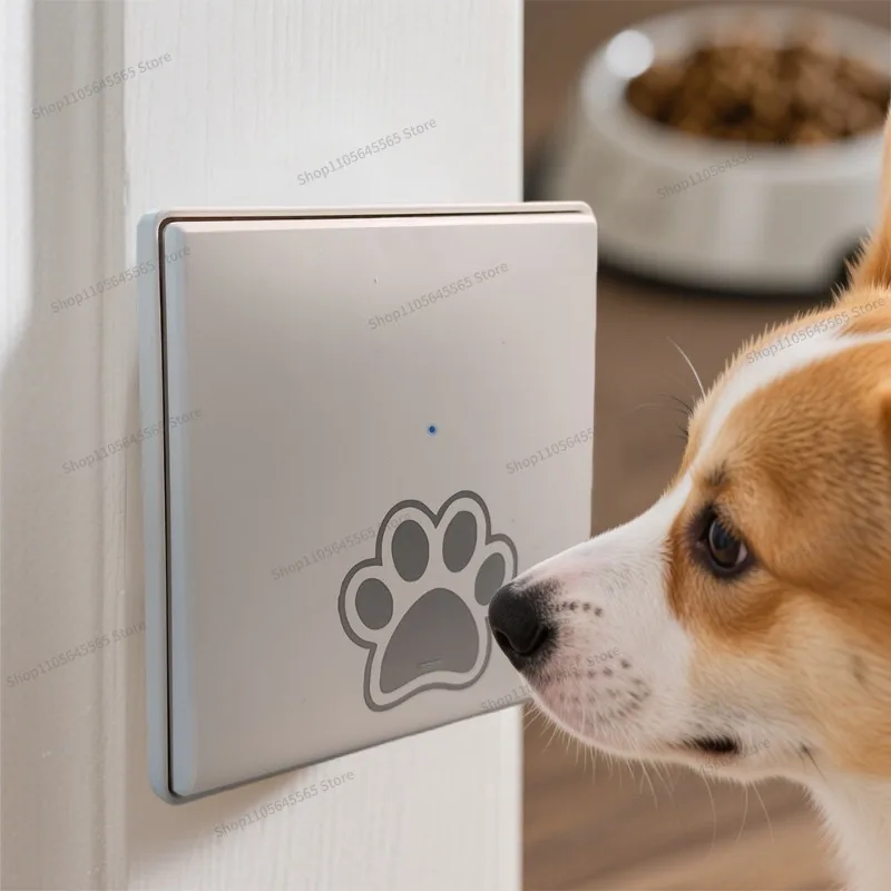 For pet wireless doorbell with 38 songs to switch and respond in seconds, call with worry free reminder