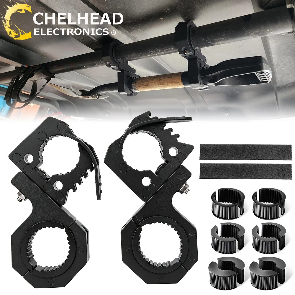 Shovel Axe Quick Clamp Mount Bracket, 1-2