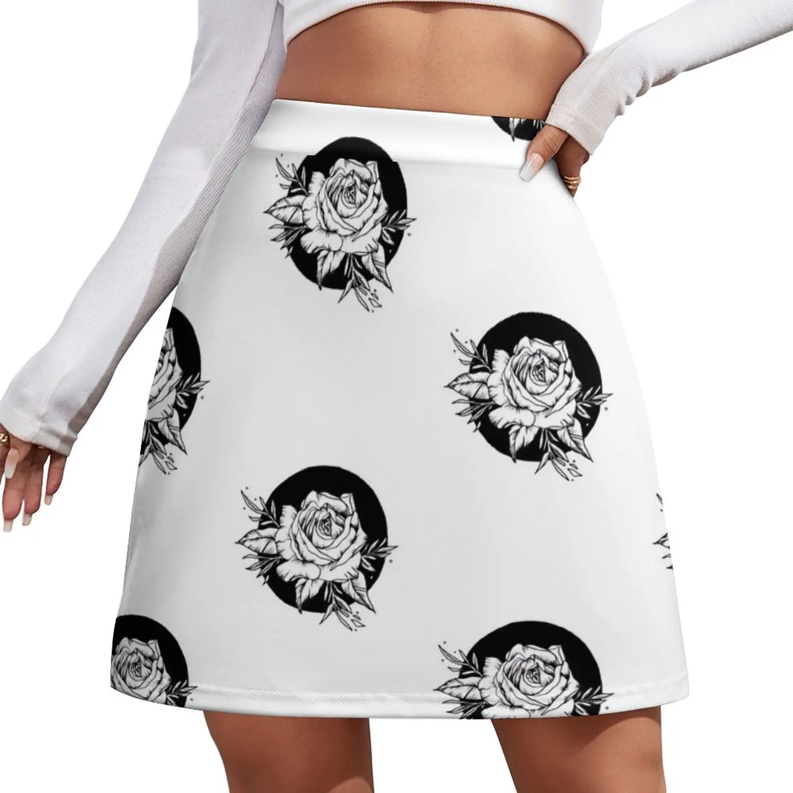 

Rose Mini Skirt Womens dresses summer outfits for women 2026 women clothes summer skirts