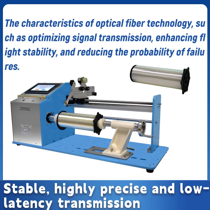 ITC-FPV-70 Fiber Optic Winding Machine Smart 7'' Touchscreen for FPV  Industrial-Grade Precision