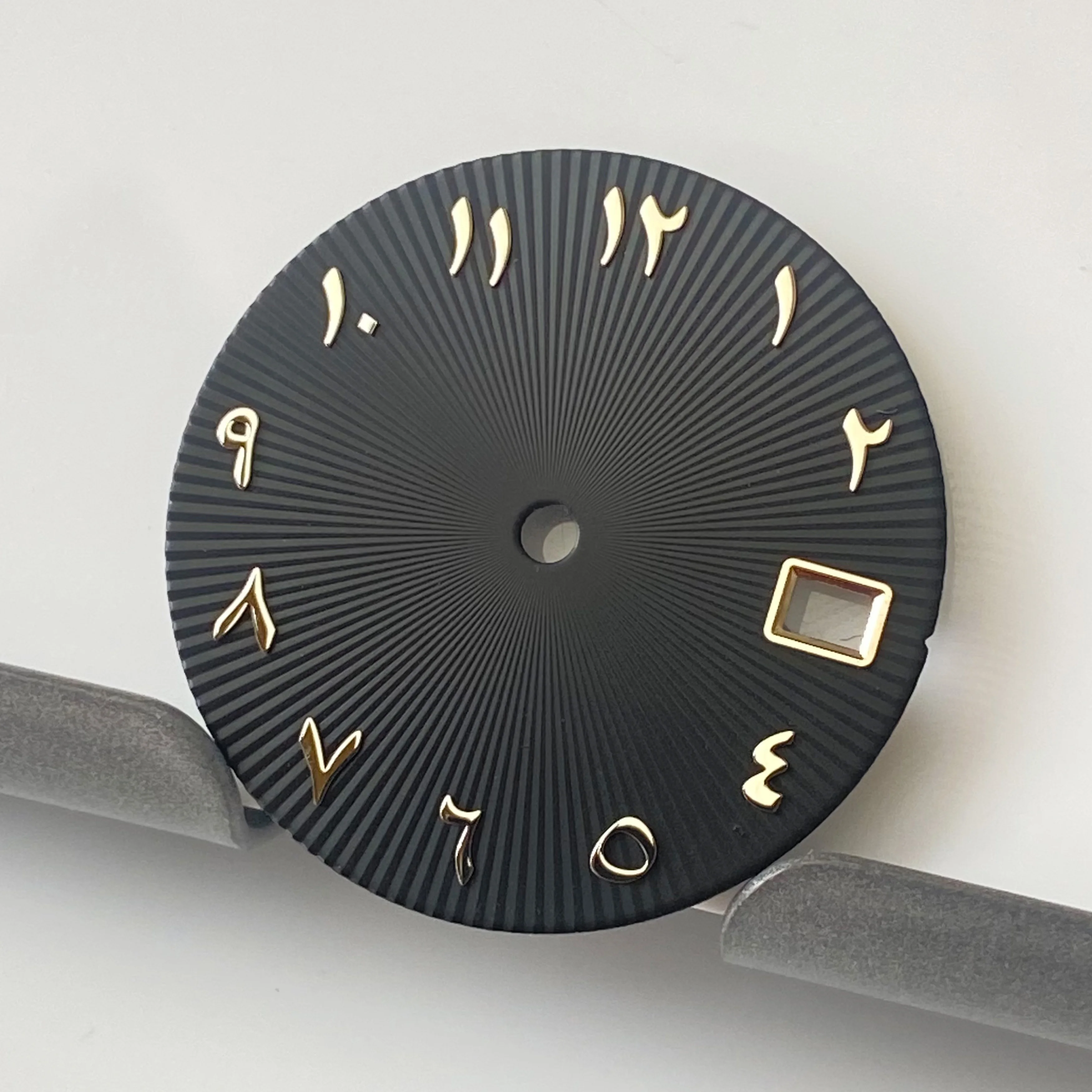 NH35 28.5 ミリメートルダイヤルロゴなしアラビア数字ダイヤル適切な nh35 nh36 ムーブメント時計アクセサリー夜光なし時計修理ツール