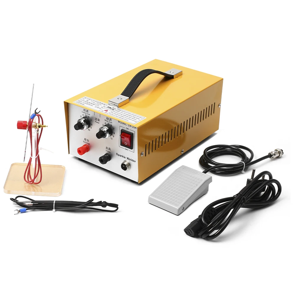 

KATWAY 30A Pulse Spot Welder Machine for Jewelry Making Gold Silver and Platinum Welding Tool HH-WD01