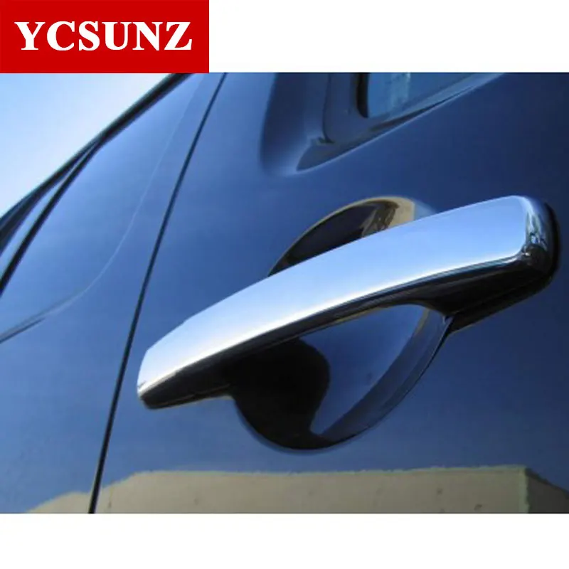 ABS Door Handle Cover Accessories For Nissan Frontier Navara D40 2006 2007 2008 2009 2010 2011 2012 2013 Car Styling Plate Part