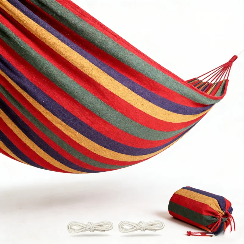 

Load Bearing450Pound Camping Picnic Hammock102.36x31.51-inch Outdoor and Indoor Universal Hammock with Storage Bag