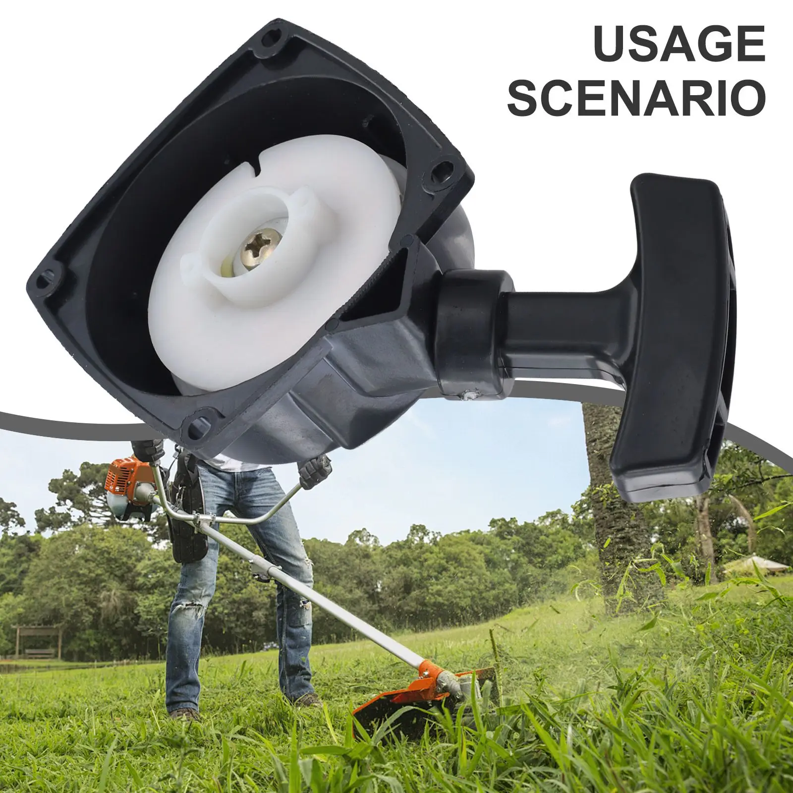 Gardening Equipment As Shown ES-210 Starter Part Easy Installation Mechanism Cost-effective Replacement Reliable Performance