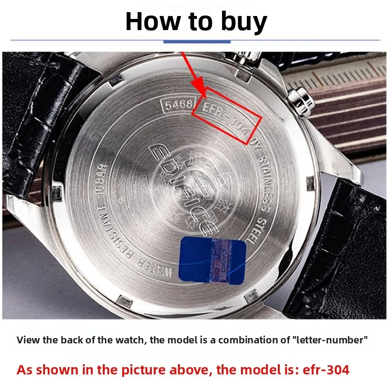 Untuk Casio EFR-303 EFR-526 EF-539 EF-549 MDV-106 MTP-1374 MTP-1375 MDV106 Jam Tangan Lensa Kaca Mineral Kaca Cermin Kristal Safir