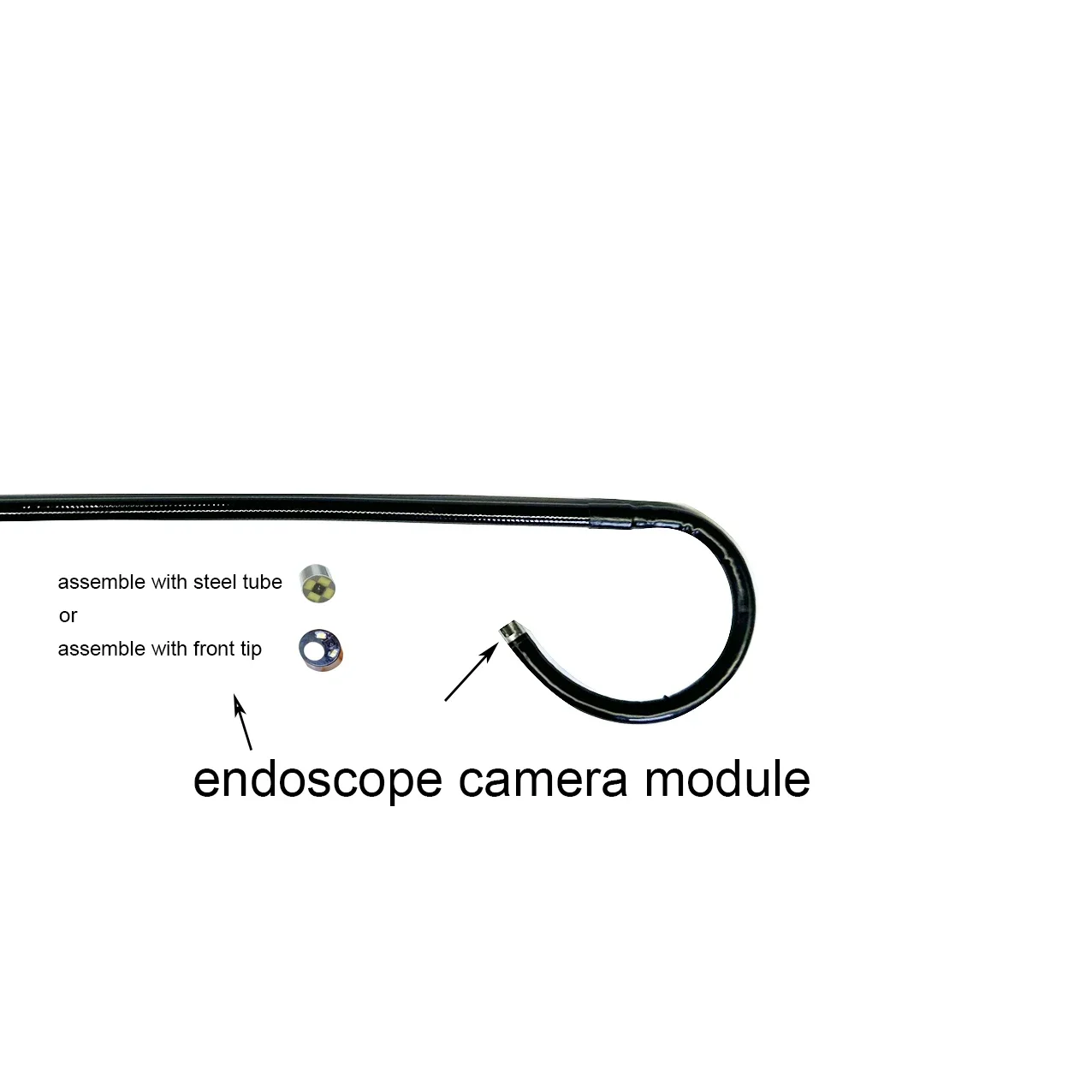 Medical Disposable Single-Use insert tube uroscope bronchoscopy cystoscopy OEM