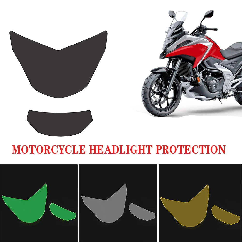 

For Honda NC750 NC750X NC 750S/X 2020-2023 Front Headlight Cover Guard Protection Headlamp Protector Acrylic Shield Screen Lens