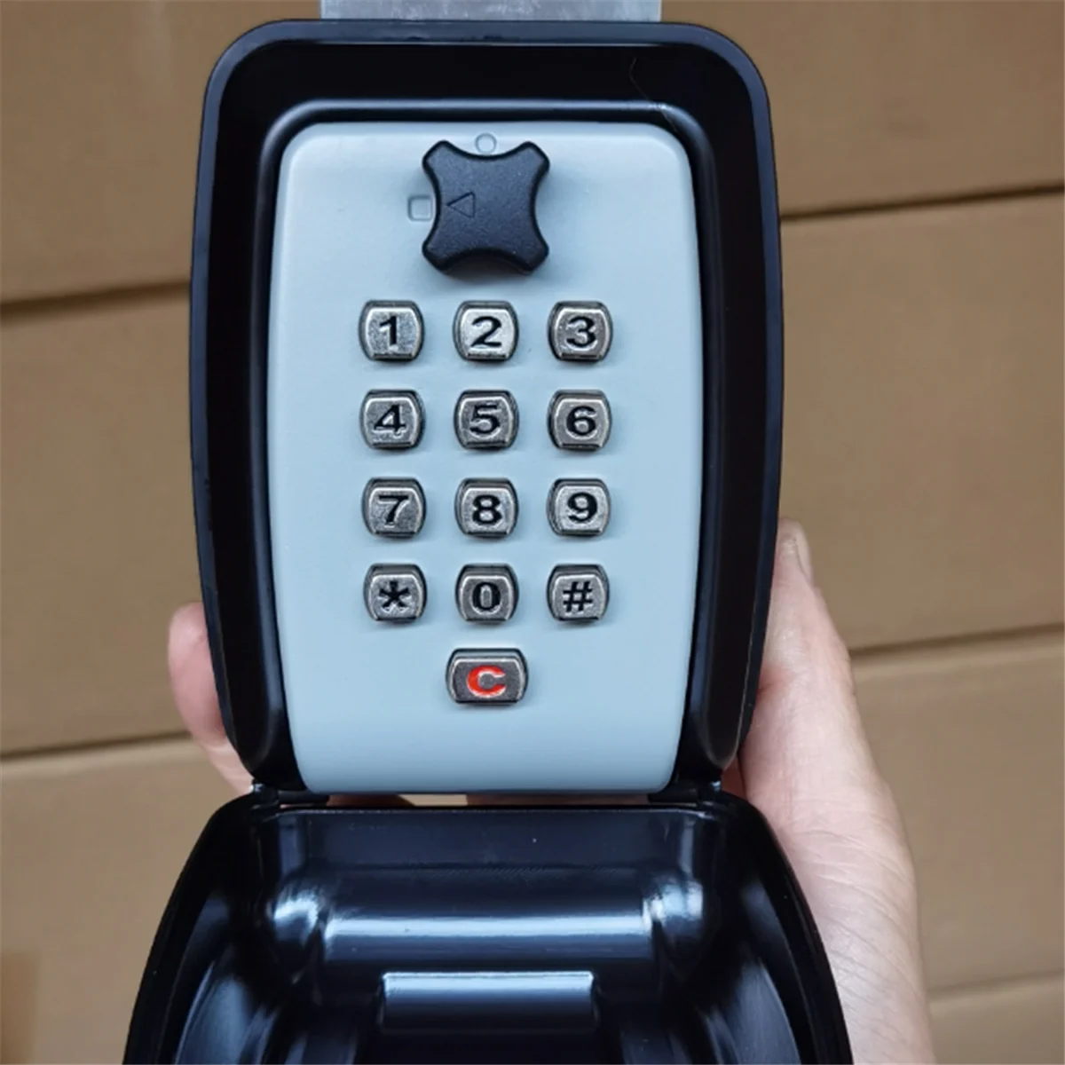 Y31A Auto Fenster Lock Box, Auto Key Lock Box, Auto Fenster Punch Button Lock Box, Auto Fenster Schlüssel Safe, für Carpooling, Turo