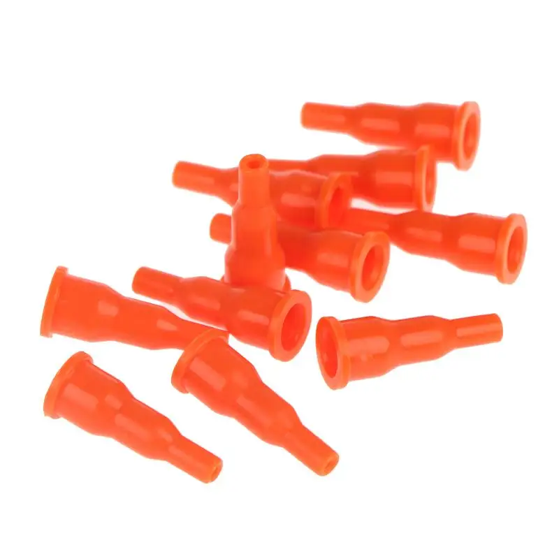 10pcs Gas Refill Adapter Convert Cassette Tank Into Inflatable Head Reusable Quick Fuel Transfer For Outdoor Use