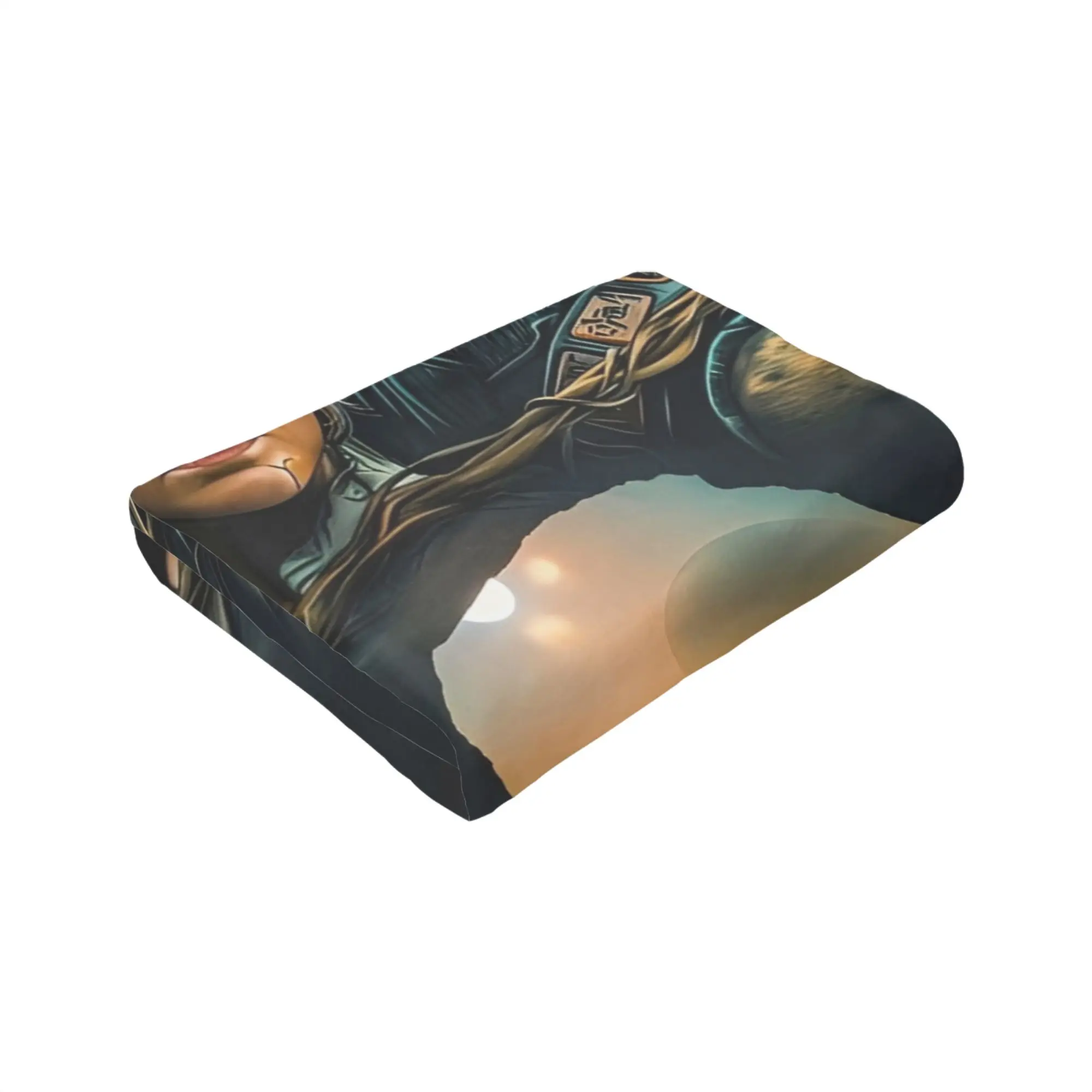 المفترس: بطانية رمي الأراضي الغريبة للأريكة بطانية قطيفة ناعمة غامضة مقاس 50 × 60 بوصة مفرش سرير بأحجام متعددة لجميع المواسم