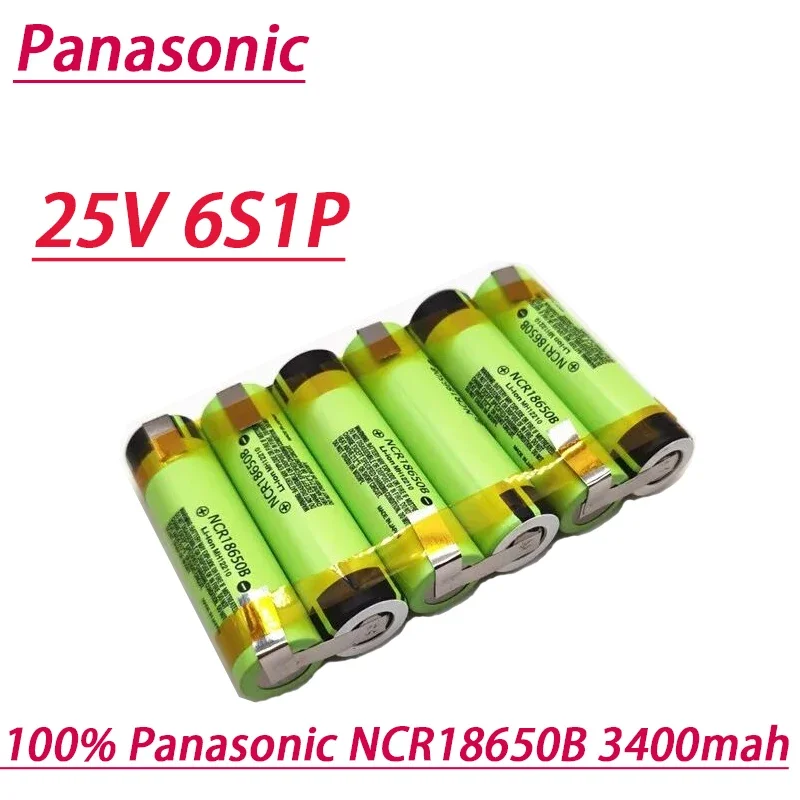 original Panasonic NCR18650B 12V 16.8V 21V 25V battery pack NCR18650B 3400mah 20A Shula screwdriver battery discharge current