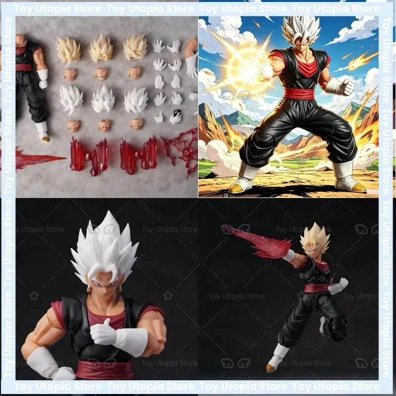 Фигурка Vegetto из аниме Dragon Ball Z от YGmw Studio, серия SHF Weekly Jump, цветная версия, масштаб 1/12, игрушка, подарок, отправка в течение 24 часов, в наличии.