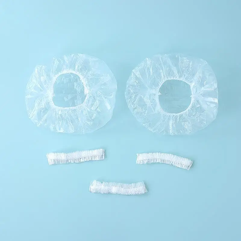 100PCS Elastic Food Covers Kitchen Transparent Cling Film Cover Disposable Plastic Bowl Lids Fruit Storage Freshness Seal Wraps