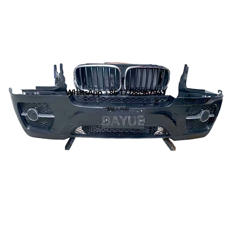 

Factory Wholesale Used Front Bumper Kit with Grille Surround for X6 E71 Original Second-Hand Plastic Front Bumper