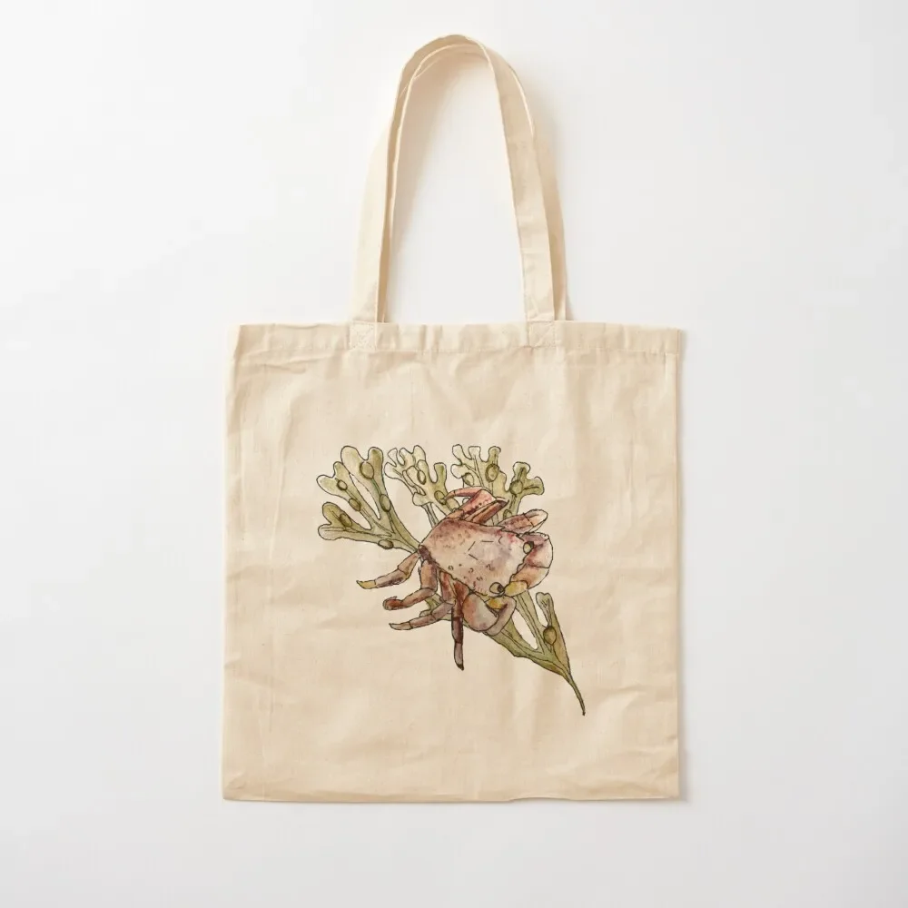 West Coast Crab with Seaweed Tote Bag Women's handbag Women's bag Big bag women