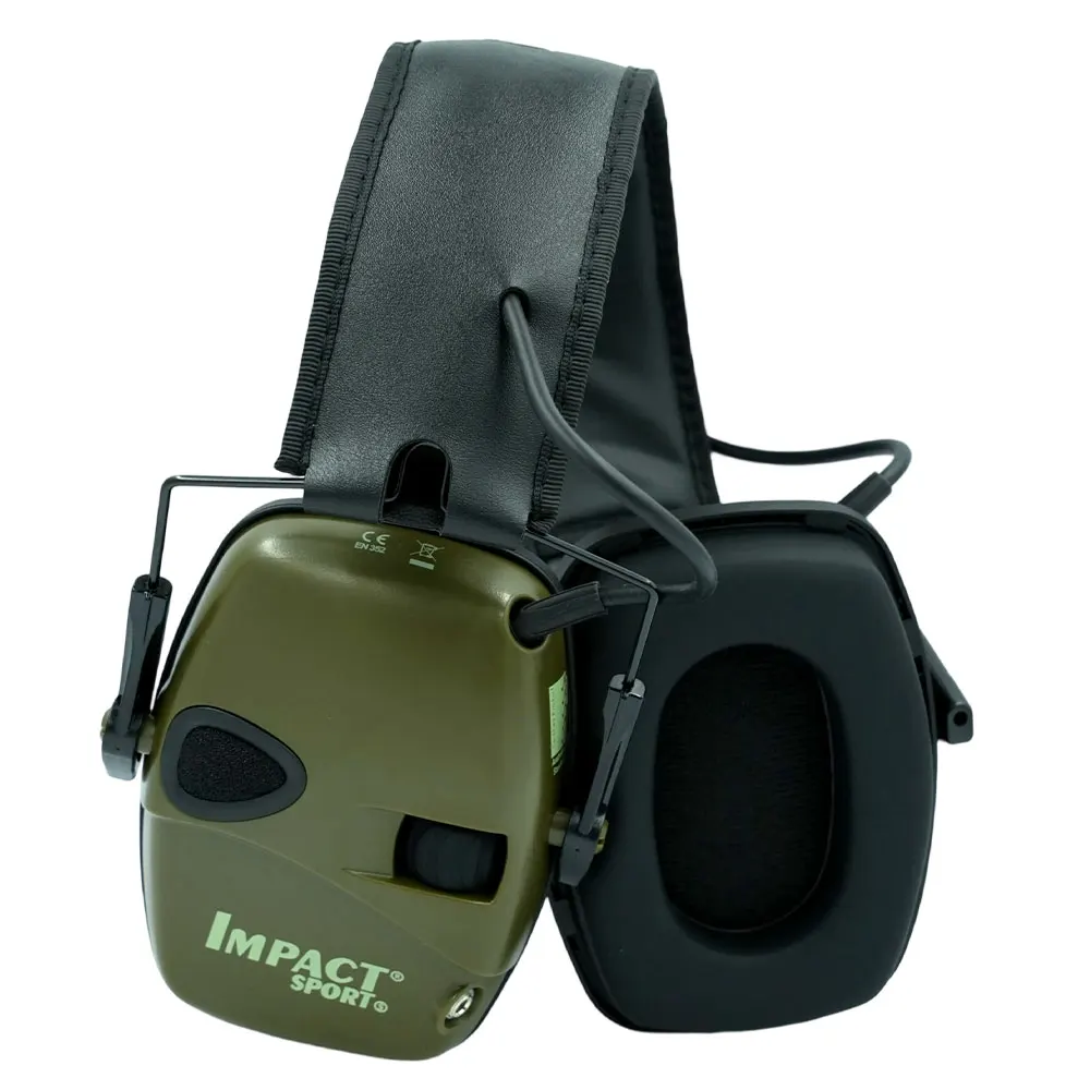 حار بيع الإفراط في الأذن سماعة الرماية النشطة الإلكترونية حماية السمع غطاء للأذنين إلغاء الضوضاء سماعة الصيد النشطة جديد