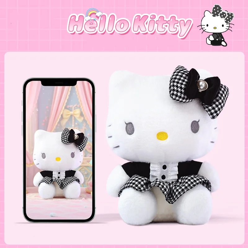 15CM Copyright Hello Kitty Plüschtiere Kuscheltiere Plüsch-Schlüsselanhänger Kleiner Anhänger Weihnachten Geburtstag Weihnachtsgeschenke für Kinder