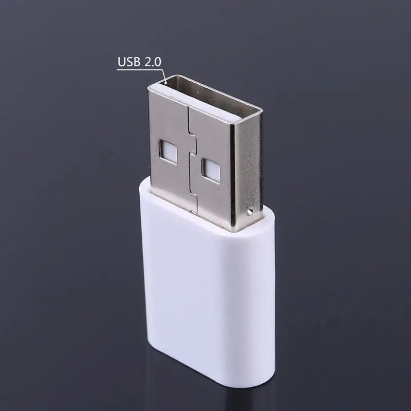 USB 2.0 Male to Micro USB Female Adapter Converter for Data Transfer and