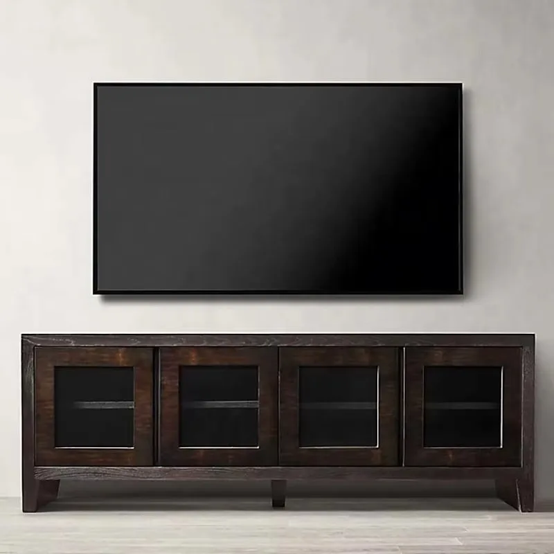 Hot-selling European wooden cabinet, drawer storage, modern wooden TV cabinet