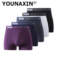 5 Pcs Men Big Size Underwear Large Boxers Briefs Panties Knickers Underpant Bamboo Fiber Undies M L XL 2XL 3XL 4XL 5XL 6XL 7XL