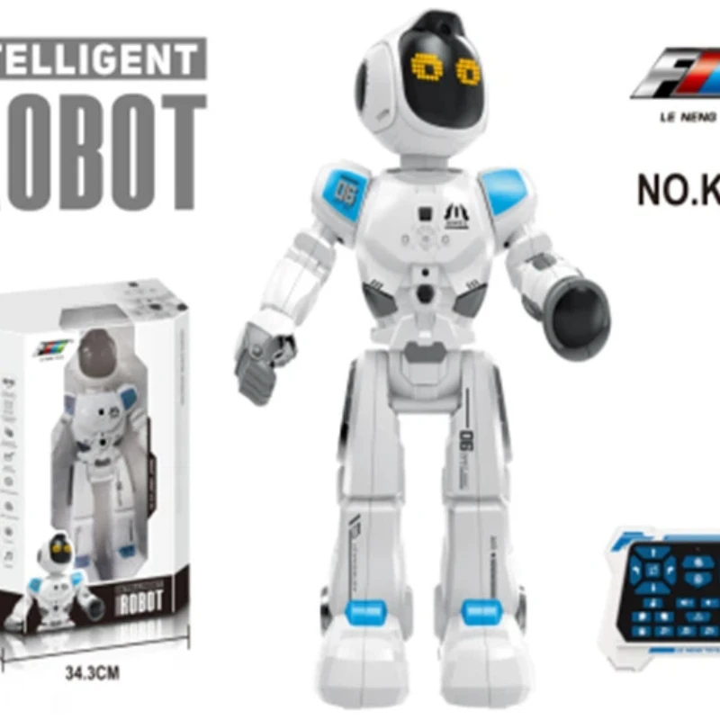 Lo último en juguete para perros Robot con Sensor programable y Control remoto para niños y niñas, máquina inteligente electrónica interactiva para mascotas