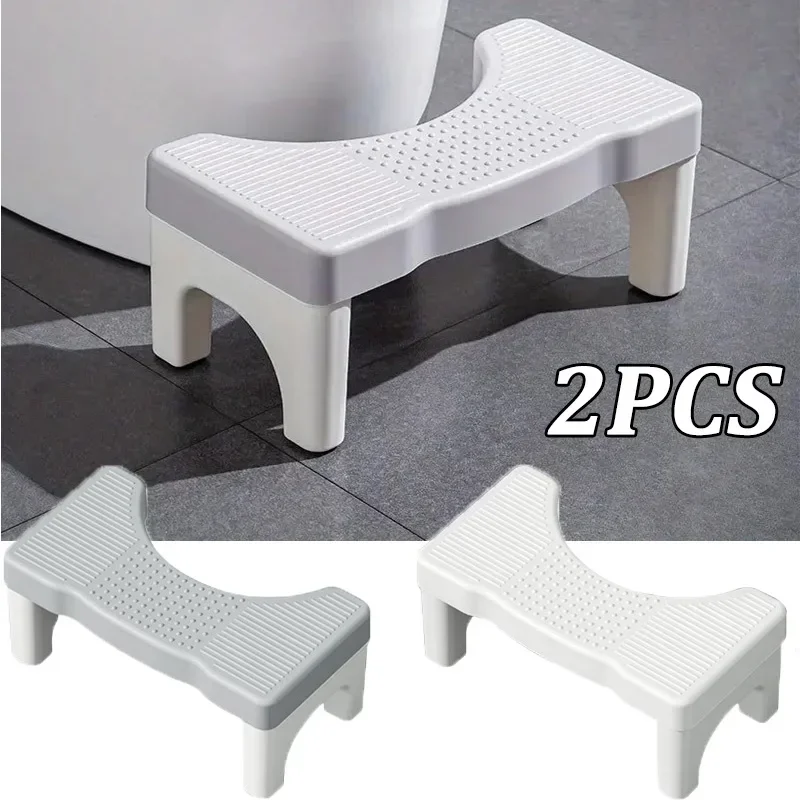 New Bathroom Squatty Potty Toilet Stool for Children Pregnant Woman Seat Elderly Toilet Foot Stand Stool Bathroom Accessories image 2