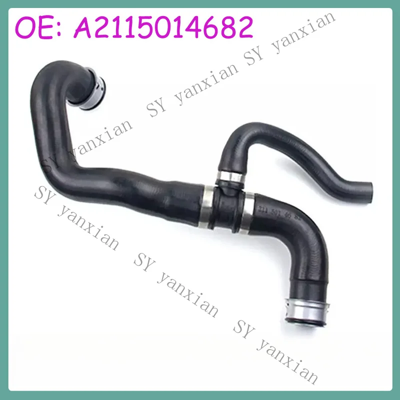 SY+ Radiator Coolant Pipe Hose A2115014682 For BENZ E350 2006-2009 Engine V6 3.5L